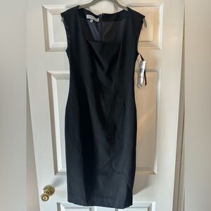 Ann Klein Elegant Black Sleeveless Dress